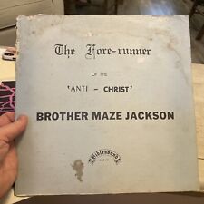 Brother Maze Jackson Gospel LP Fore-runner Of The Anti-Christ Cherokee Album Co comprar usado  Enviando para Brazil