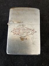 Vintage zippo happy for sale  Norman