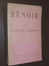 Renoir gustave coquiot d'occasion  Lamballe