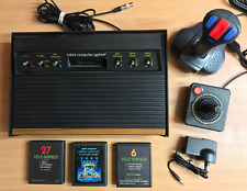 CONSOLA LEÑOSA ATARI 2600 6 INTERRUPTORES + 3 JUEGOS segunda mano  Embacar hacia Argentina