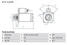 Bosch anlasser starter gebraucht kaufen  Oberlungwitz