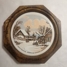 Currier ives wooden for sale  Pawtucket