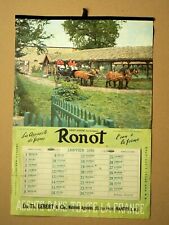 Calendrier agricole ronot d'occasion  Charolles