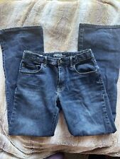 Jeans azul masculino Gap infantil tamanho 18 cintura ajustável, usado comprar usado  Enviando para Brazil