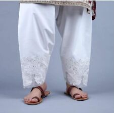 Ladies Trousers Pakistani Indian Capri Pencil Pants 5XL Embroidery Shalwar SF104 for sale  Shipping to South Africa