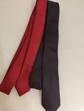 Red purple ties for sale  CHRISTCHURCH