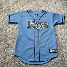 Camiseta Tampa Bay Rays MLB Majestic Youth Evan Longoria azul média rara EUA comprar usado  Enviando para Brazil