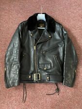 Vanson custom leather jacket motorcycle jacket biker jacket perfecto CHP CHP CHP 48 XXL for sale  Shipping to South Africa
