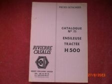 Catalogue pieces ensileuse d'occasion  Aubigny-en-Artois