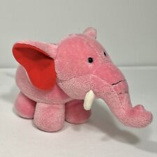 Bicho de pelúcia Russ elefante rosa quente gordo prata coração 10x 7 namorados, usado comprar usado  Enviando para Brazil