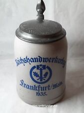 Antiker bierkrug reichshandwer gebraucht kaufen  Mühlheim