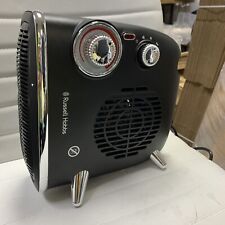 Russell Hobbs Fan Heater 1.8kW Black Retro Horizontal/Vertical RHRETHFH1001B, used for sale  Shipping to South Africa