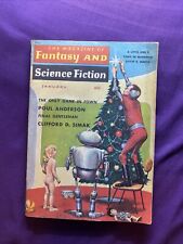Revista de fantasia e ficção científica janeiro 1960 Isaac Azimute C5 comprar usado  Enviando para Brazil