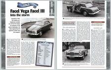 Facel vega facel for sale  SLEAFORD