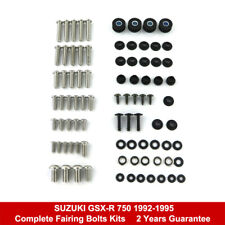 Kit completo de parafusos de carenagem para carroceria compatível com Suzuki GSX-R 750 1992-1995 1993 1994 comprar usado  Enviando para Brazil