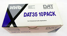 HHB DAT35 DAT Fita de Áudio Digital Caixa de 10 - Novo Estoque Antigo, Frete Grátis comprar usado  Enviando para Brazil