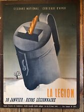 Affiche originale 1941.ww2 d'occasion  Limoges-