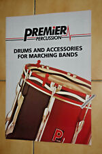 Brochure percussion drums d'occasion  Charmes