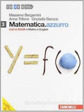 Matematica.azzurro con maths usato  Italia