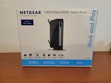 NETGEAR N300 Wireless ADSL 2+ Modem Router - TESTED for sale  Shipping to South Africa