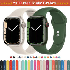 Sport Armband für Apple Watch Series 7 6 5 4 3 2 1 SE Silikon Band iWatch Ersatz myynnissä  Leverans till Finland
