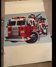 Fire engine rug for sale  WEMBLEY