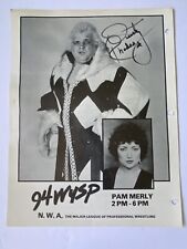 Dusty rhodes signed for sale  Sewell