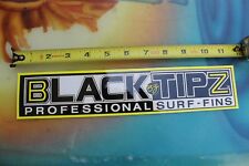 Adesivo de surf vintage preto Tipz BZ barbatanas bodyboards boogie boards comprar usado  Enviando para Brazil