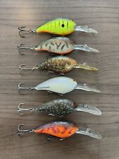 6 Bill Norman DLN-133 Deep Little-N Crankbait 2 1/2" 3/8 oz GELCOAT Nearly New**, used for sale  Shipping to South Africa