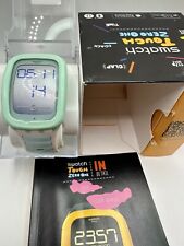 swatch SUVP100 touch zero one relógio digital de vôlei suíço com caixa, usado comprar usado  Enviando para Brazil