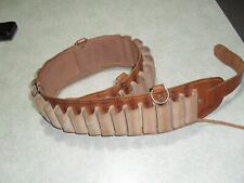 Leather cartridge belt for sale  LLANELLI
