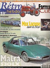 Retro hebdo matra d'occasion  Rennes-