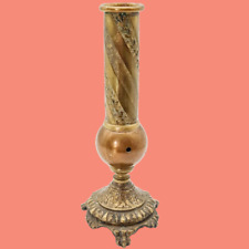 Antique petit bougeoir bronze chandelle flambeau chandelier luminaire bougie comprar usado  Enviando para Brazil