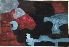 Used, Painting Abstract Painting Abstraction Tao Kolos-Vary 1950-1960 TKV5 for sale  Shipping to Canada