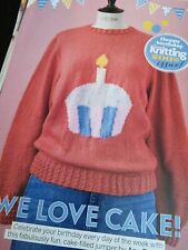 Love cake knitting for sale  HALIFAX