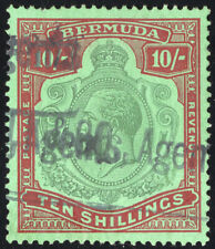 Znaczki Bermudy # 96 używane VF Scott wartość 300,00 USD na sprzedaż  Wysyłka do Poland