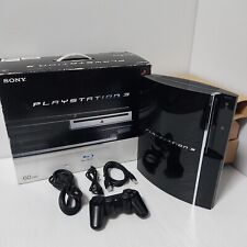 Używany, SONY PlayStation3 PS3 FAT 60GB WSTECZNIE KOMPATYBILNA CECHA00 japońska konsola na sprzedaż  Wysyłka do Poland