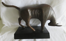 Bronzed effect bull for sale  WAKEFIELD