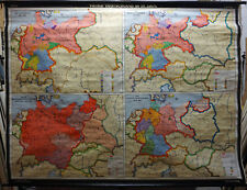Karte vierfachen deutschlands gebraucht kaufen  Berghülen
