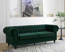 Green seater chesterfield for sale  SHOTTS