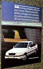 ★1991 OPEL VECTRA GT ANÚNCIO IMPRESSO REVENDEDOR ORIGINAL 91, usado comprar usado  Enviando para Brazil