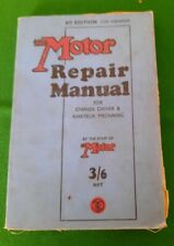 Vintage motor repair for sale  COLWYN BAY