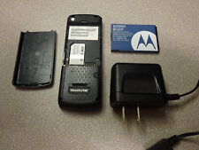 Teléfono celular inalámbrico prepago Tracfone Motorola W175G negro con accesorios segunda mano  Embacar hacia Argentina