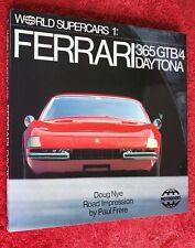 Ferrari daytona book for sale  KILMARNOCK