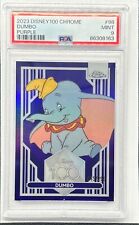 2023 Topps Chrome Disney 100 Dumbo refrator roxo #045/299 PSA 9 Estado perfeito comprar usado  Enviando para Brazil