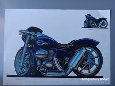 Motorbike art bikers for sale  LEEDS