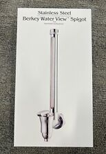 Stainless Steel Berkey Water View Spigot 7" - Fits Travel/Big Berkey, used for sale  Shipping to South Africa