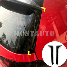 Para VW Golf 6 MK6 GTI R GTD preto spoiler janela traseira tampa asa lateral 2008-2013 comprar usado  Enviando para Brazil