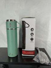 Garrafa térmica de aço inoxidável 500 ml/16,9 oz com isolamento a vácuo com xícara para café  comprar usado  Enviando para Brazil