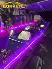 Faixa de LED UV violeta 5M 16 pés para iluminação interna de convés marinho de barco comprar usado  Enviando para Brazil